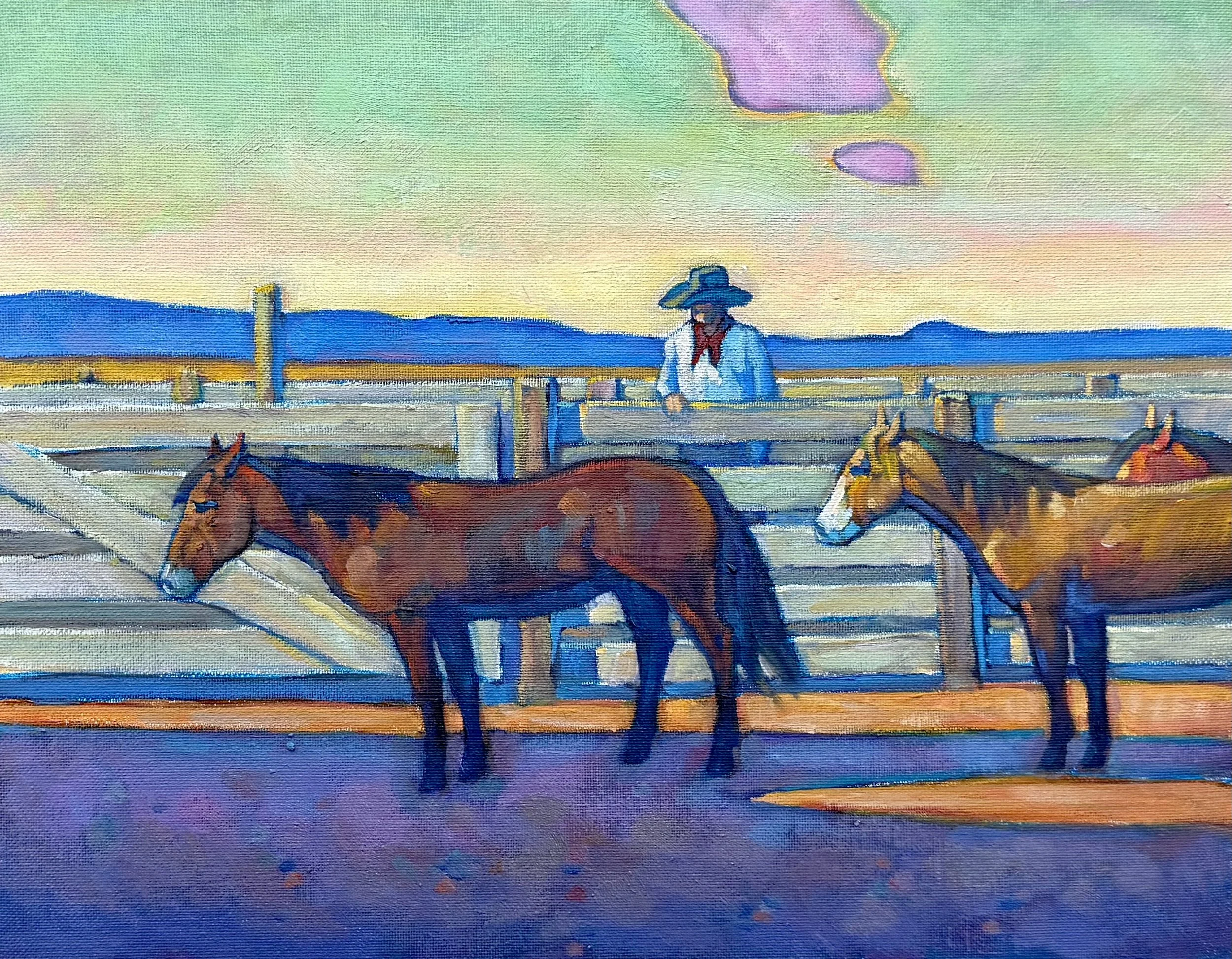 Post, Howard - "The Inspection" 11x14 oil. $4500.jpg