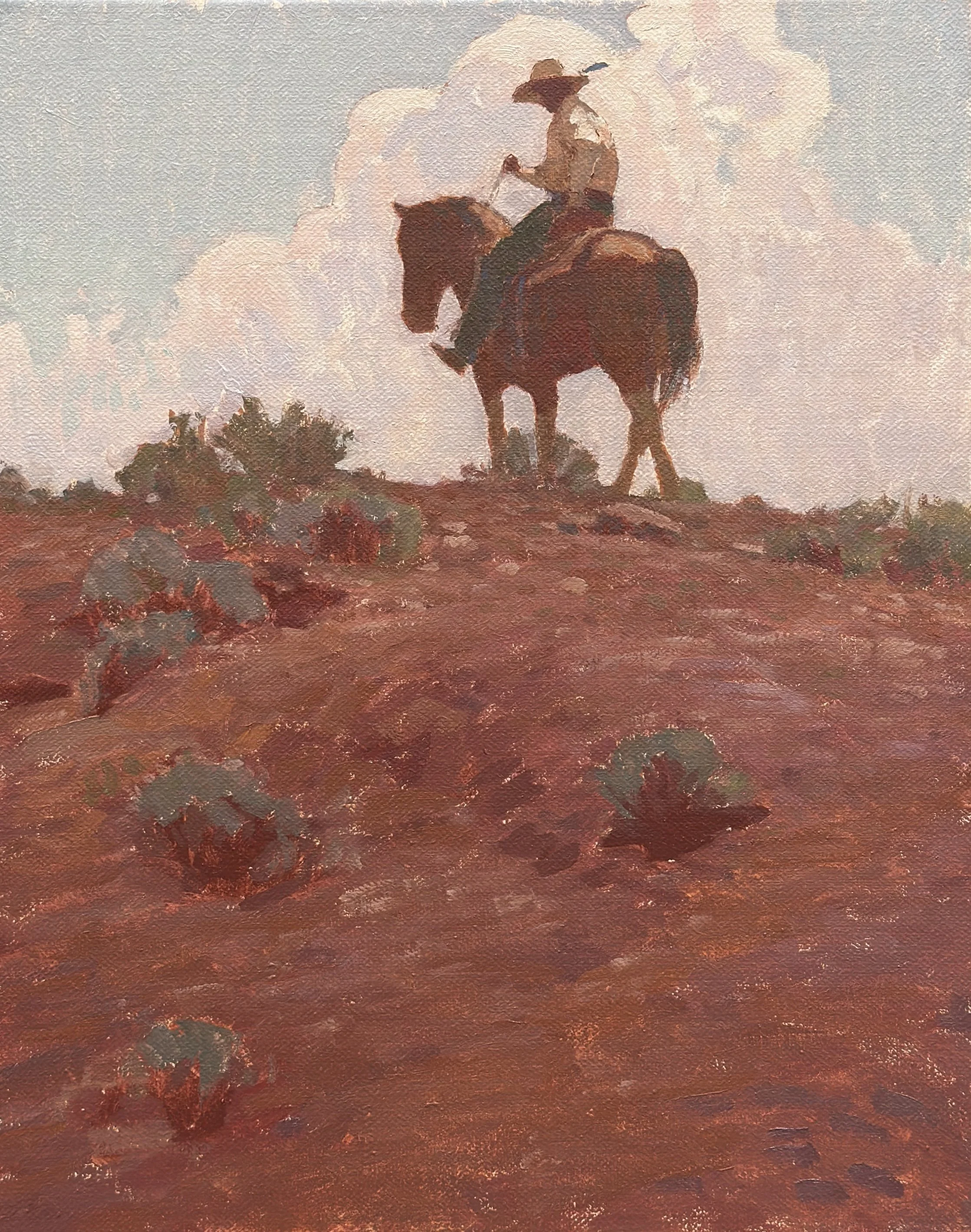 Dean, Glenn - “Navajo Tracker” 20”x 16” 8800.jpeg
