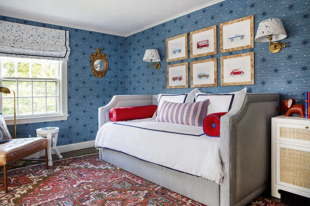 Big Boy Room Interiors Leslee Mitchell Art