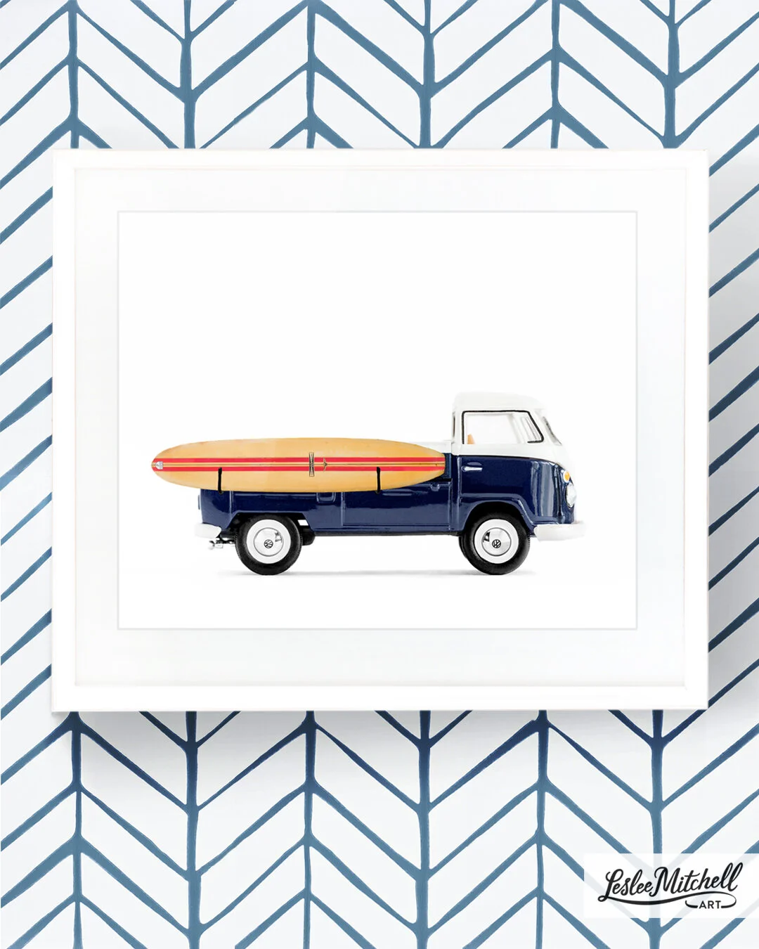 Toy Car Print Artwork Boys Room Boy Nursery — Leslee Mitchell Art