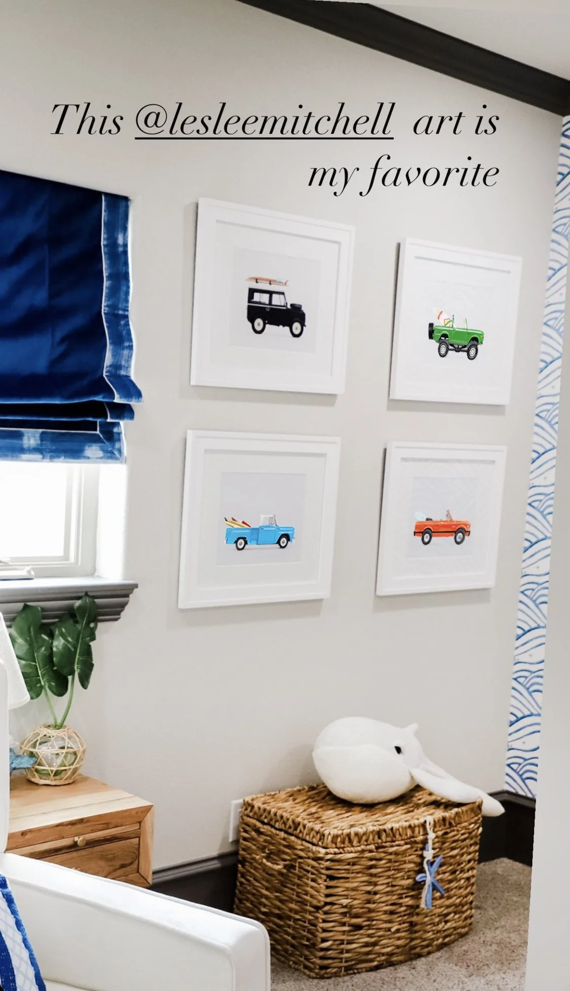 Car Prints For Boys Room — Leslee Mitchell Art