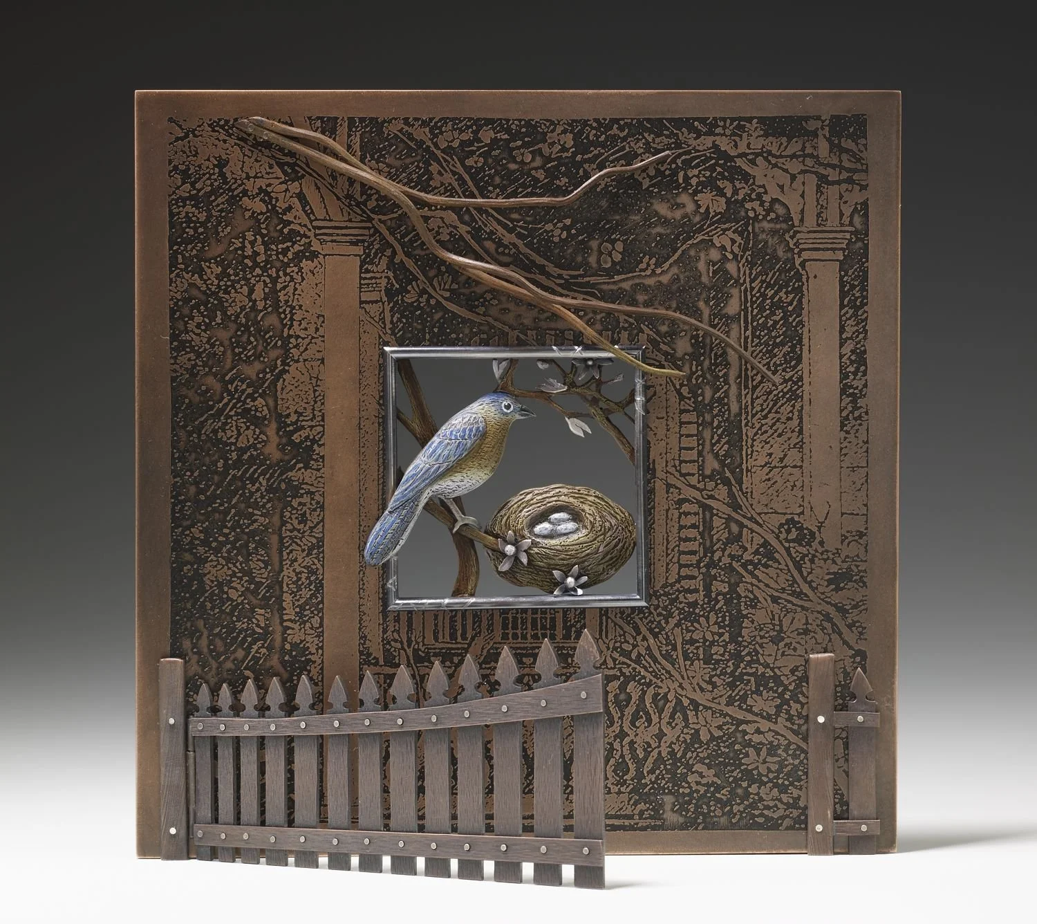  Through My Window: Eastern Bluebird