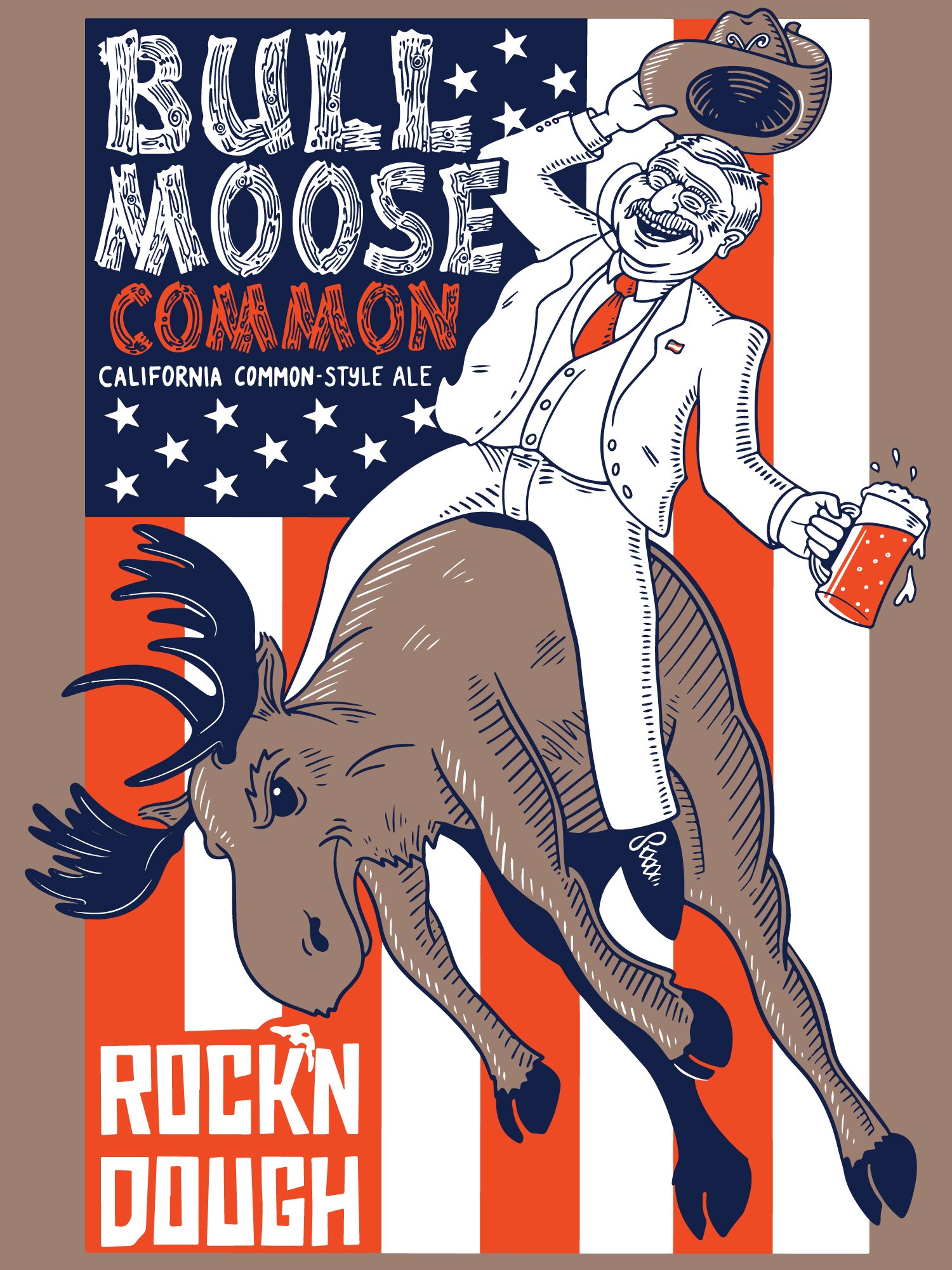 Bull Moose Common Ale