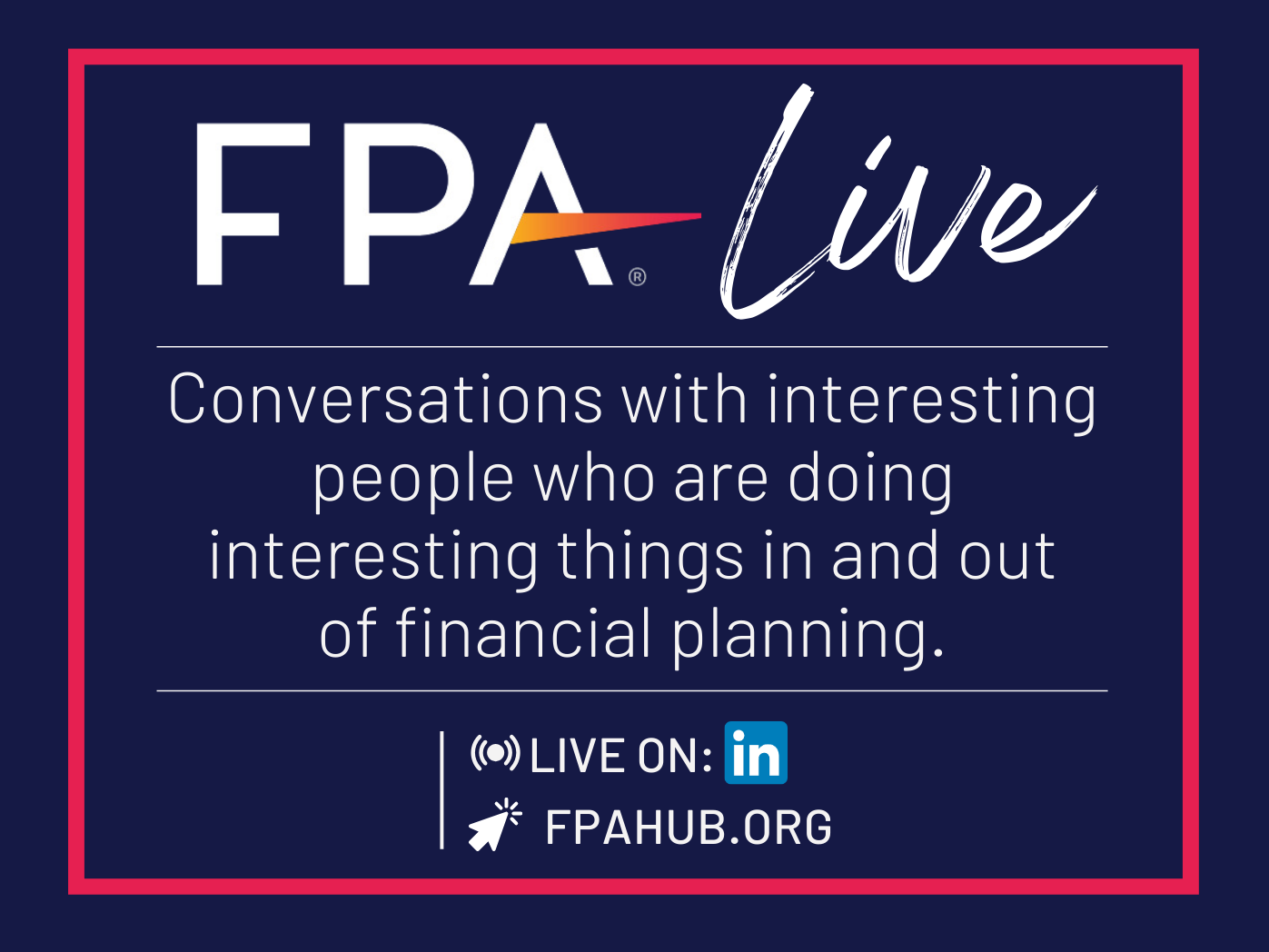 FPA LIVE: Going Old School—Defining Yourself In the Age of AI