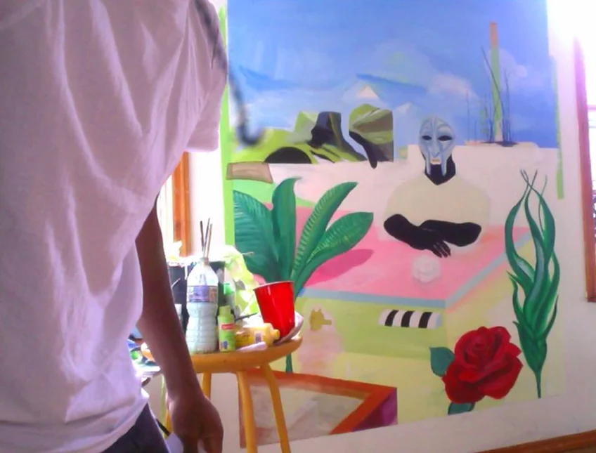 New Mural “Super Villain Vacation”