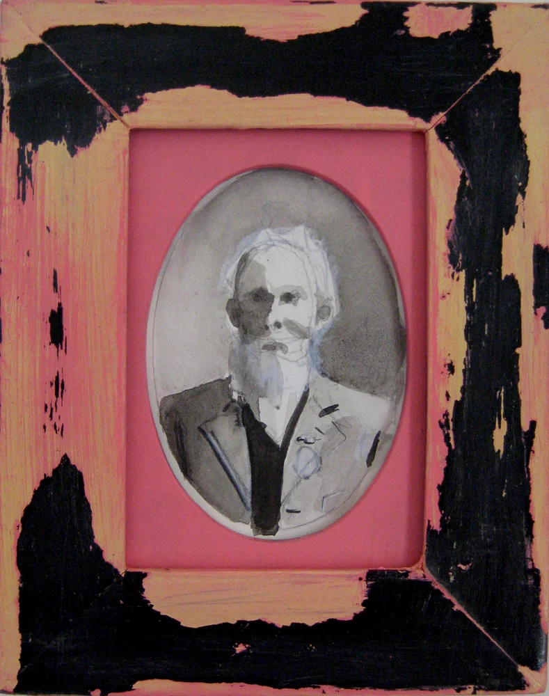 Unknown Bearded Ancestor w_ medal.jpg