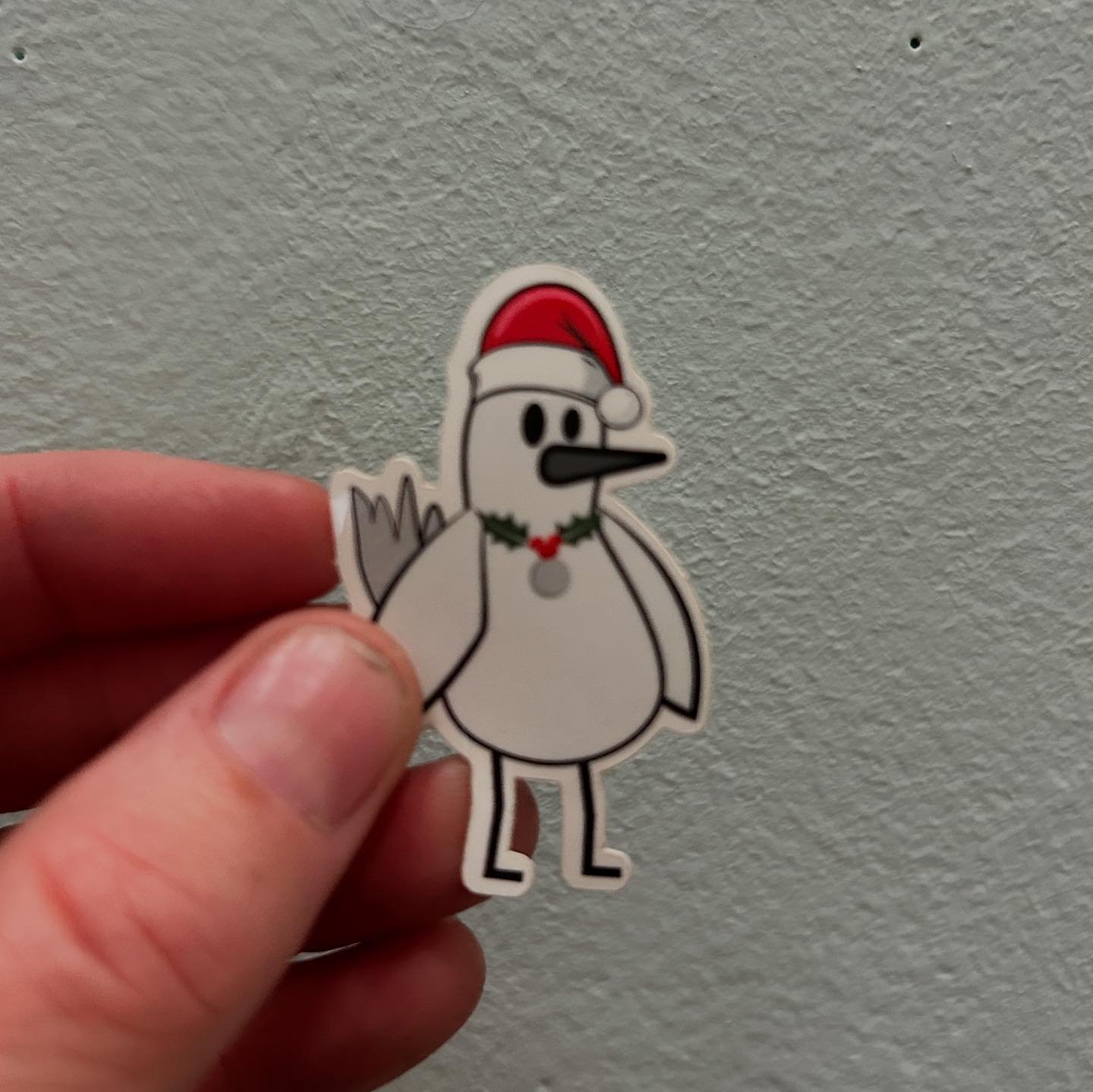 OG ScruffySanta has arrived!! They will be available at the Brewery Holiday Market, December 7th before I post them online. Swipe for flyer and DM for address #breweryartwalk #stickers #holidays