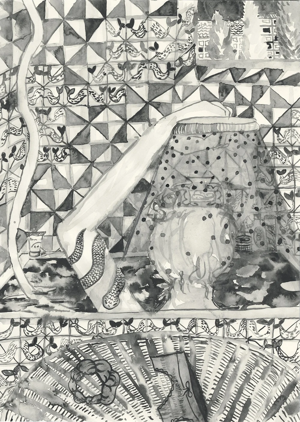 Hanna Kuster, Badewanne (Bath Tub), 2023