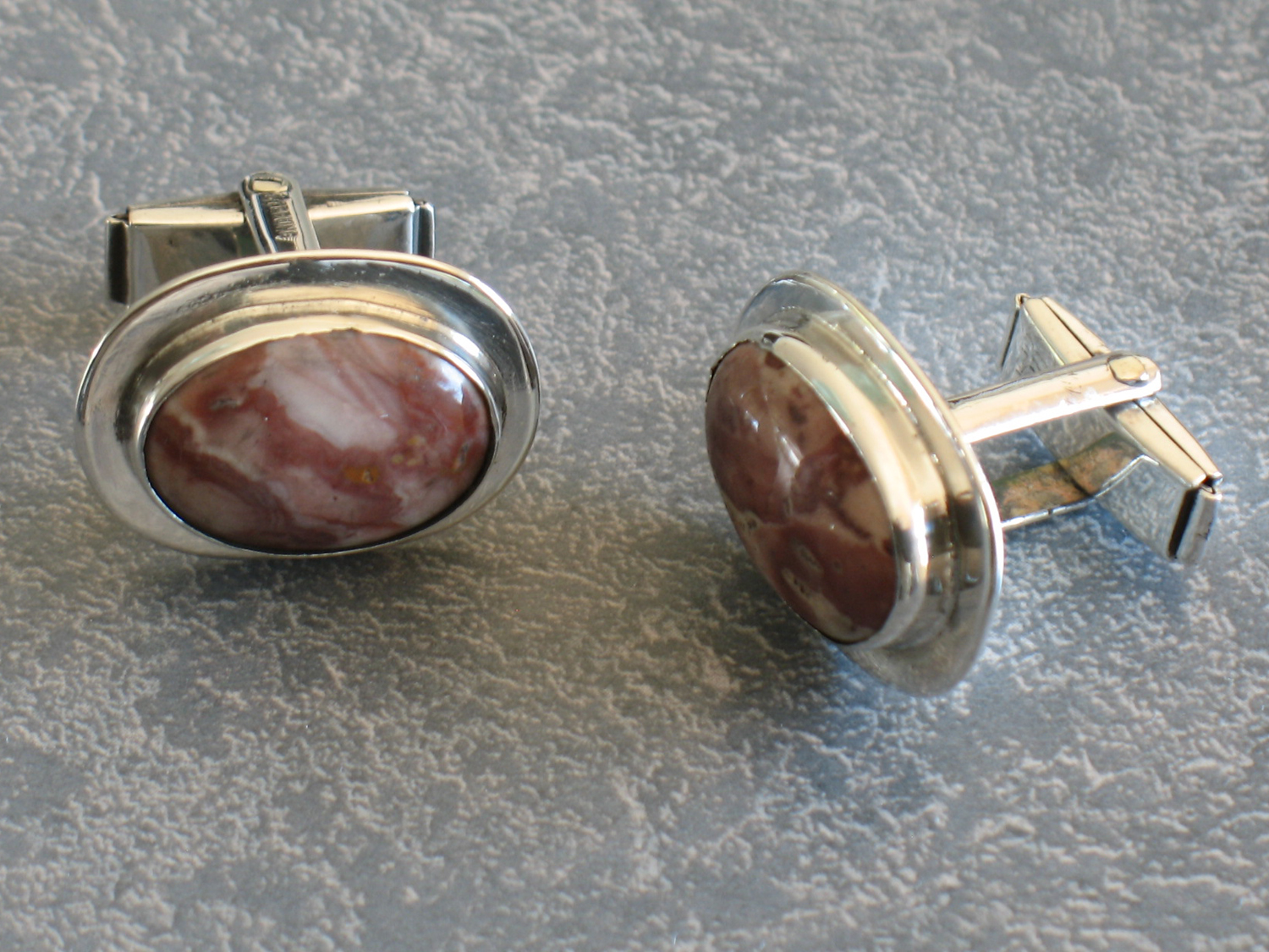 Sterling silver cufflinks repaired (Copy)