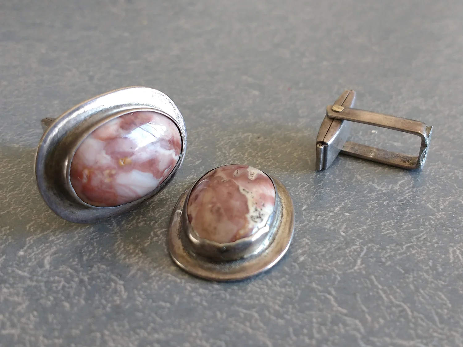 Sterling cufflinks broken (Copy)