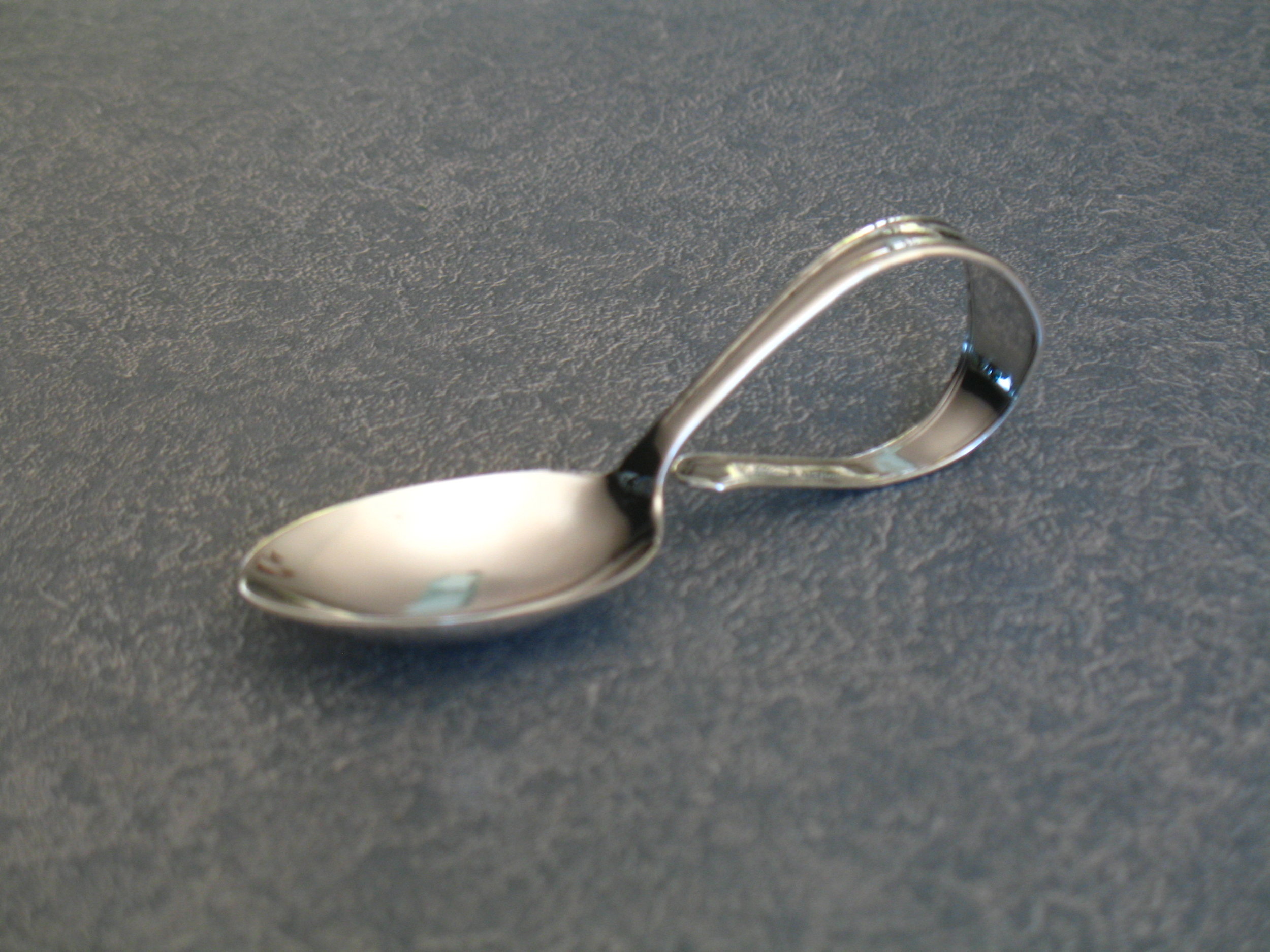 Baby Spoon after repair and polishing