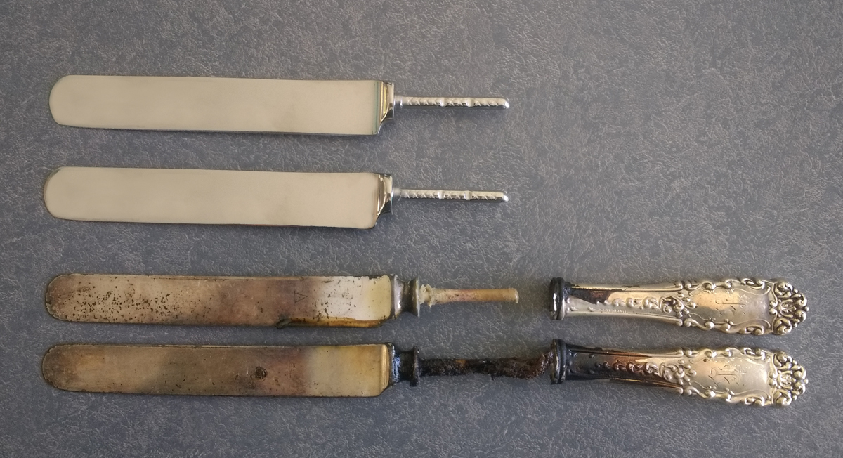 Replace old rusty or broken knife blades to restore your sterling silver  flatware. — Harriete Estel Berman