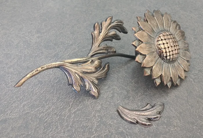 sterling silver besamin spice box broken and needing repair