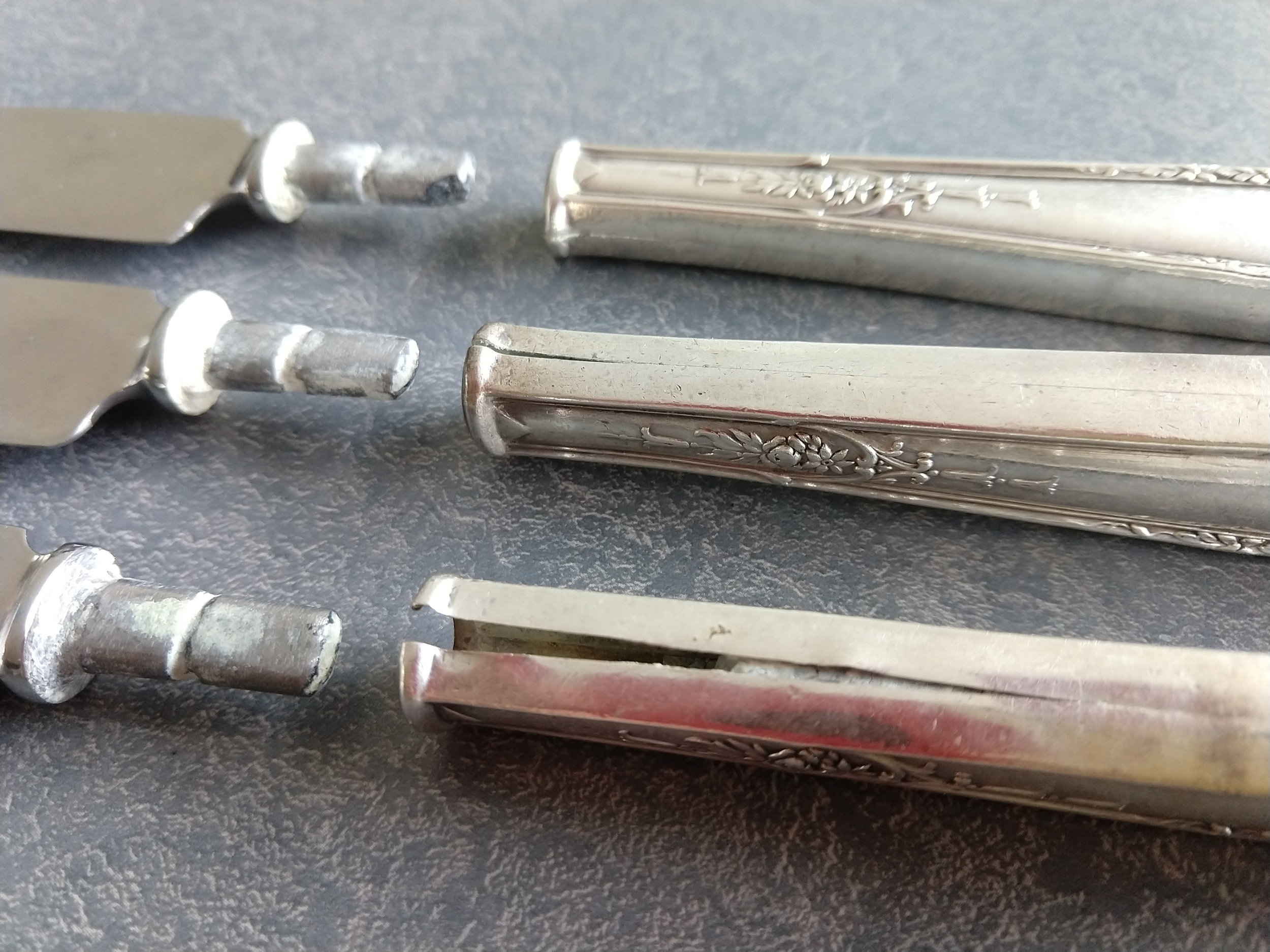 Replace old rusty or broken knife blades to restore your sterling silver  flatware. — Harriete Estel Berman