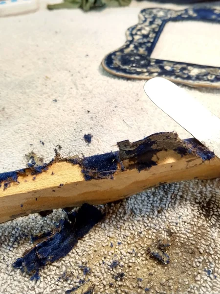fabric falls apart like dust