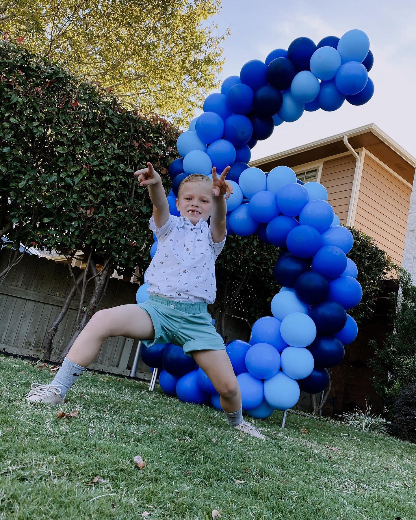 The myth. The man, The legend... Pierce Armstrong Rainwater💪🏼 (born precisely 11 min before Halloween 👻) turned 6 Yrs Old Y&rsquo;ALL! 
.
Happy Birthday Piercey! You&rsquo;re highly intuitive, an old soul, mini yogi, tennis pro, lego master &amp; 