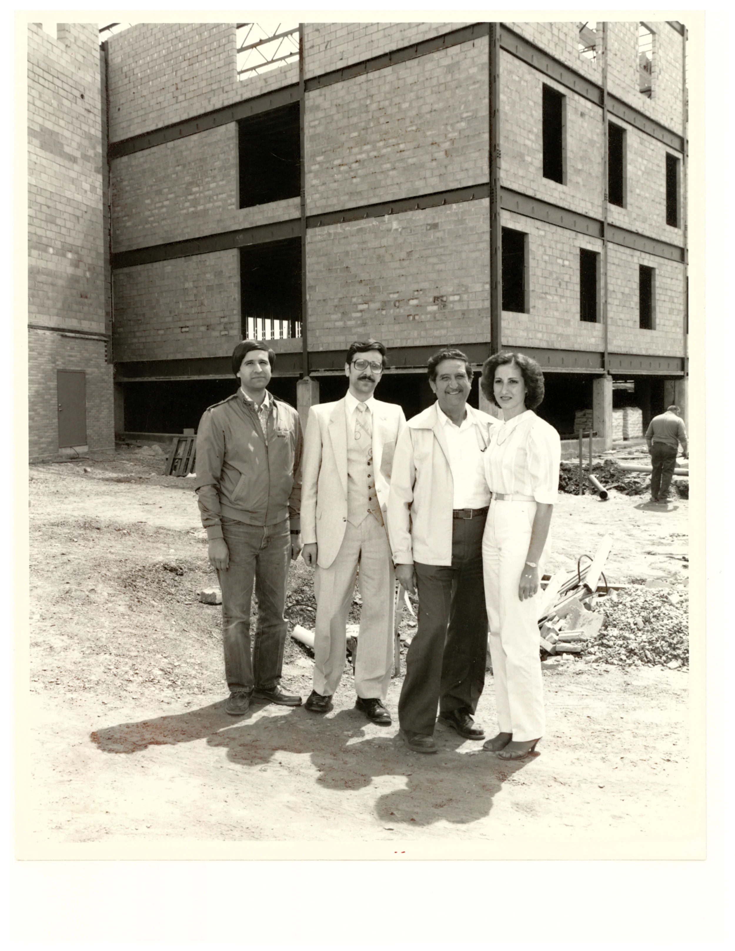 CONSTRUction of Plaza one