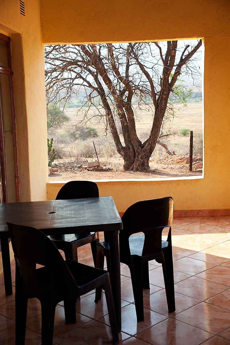 The land she owned with the orphanage extended for several acres.