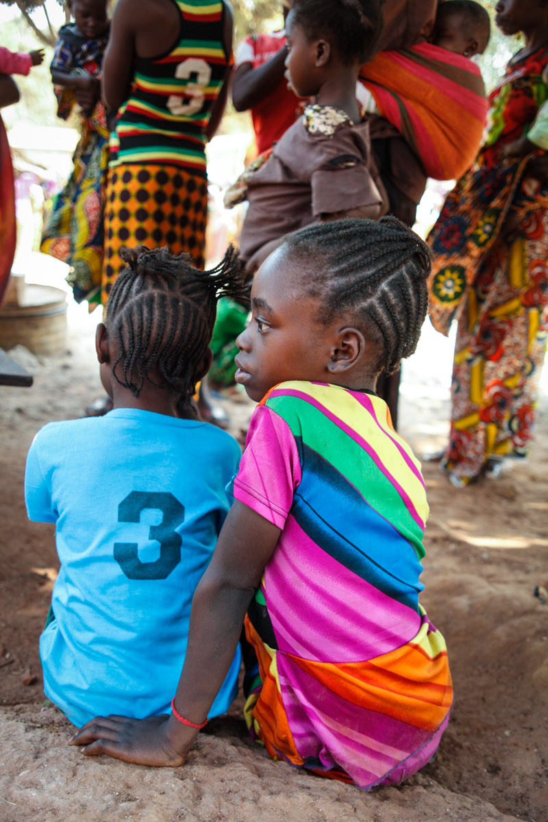 We had people coming from everywhere for the vaccination campaign. It was hard to know if they were from the local community or were IDPs from surrounding villages. It really didn't matter.
