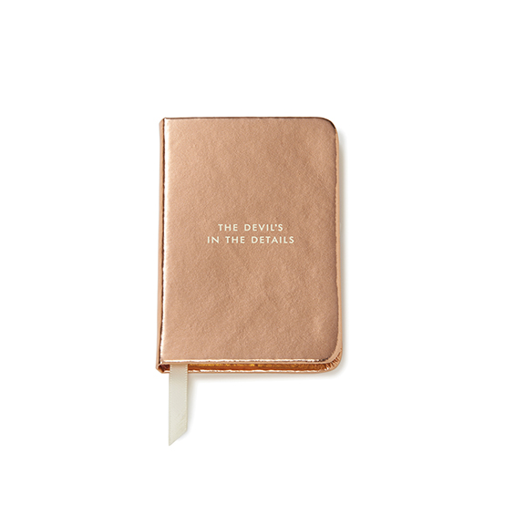 Mini Notebook Take Note Rose Gold The Devils in the Details.jpg