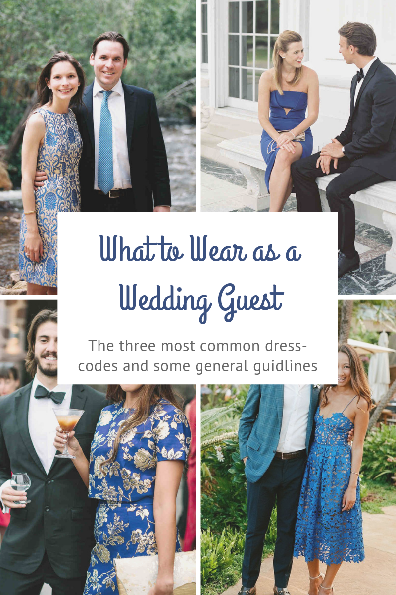 wedding guest dress code