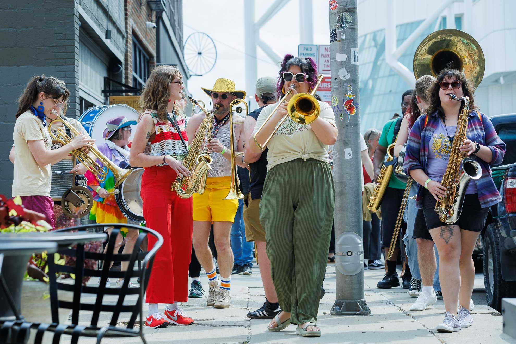 2:45-3:00 Sass-A-Brass (Marching to Lemonade Park)