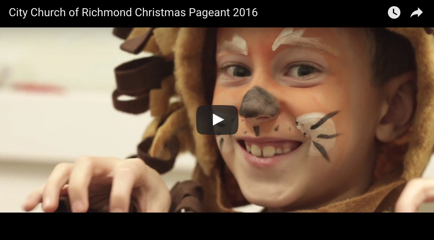 Christmas Pageant Video for City Church
