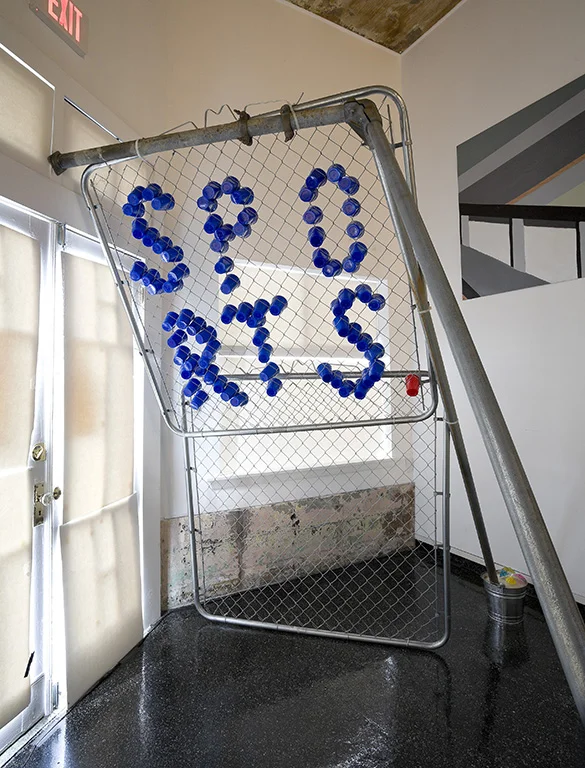 Entry Way to SPORTS installed at The Front July 2010