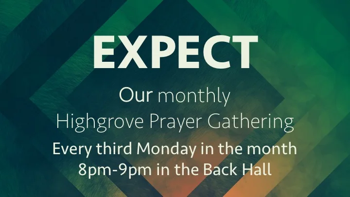 Expect Prayer