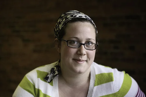 Ypsi Project: Theresa Rickloff (by ericarhiannon )
Theresa is darling, works at Beezy’s and hosts a monthly poetry night. Theresa organizes the Sexy Poets Society and once a month has a poetry night at Beezy’s where poets of all design can come and share. See, I told you she was darling :)