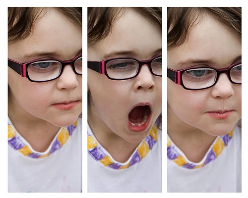 Amelia Marks (by ericarhiannon )
Amelia is the daughter of Ruth and James Marks. She is adorable, has perfect comedic timing and seems very wise for such a young girl. She had just woken up from a nap when I was taking her photo for the project and was still a little sleepy….I love her little grin in the image on the far right :)