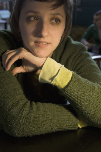 Ypsi Project : Melissa Detloff (via ericarhiannon )
I met up with Melissa Detloff today. We chatted for a bit and then wandered around for a bit longer. Melissa has lived in Ypsi for about 3 years. Originally from Detroit she came to Ypsi after some big changes in her life and likes it well enough to stay :) She says she likes the community, the artist to artist support, the accessibility of everything she needs. She works for Washtenaw Community College as a web designer and she also makes Severed Unicorn Heads ….which are awesome by the way, they smell like cinnamon!! Melissa seems like a sweet person and I’m glad she took the time to meet with me today…..and let me meet her dog Miguel who is equally as charming :)