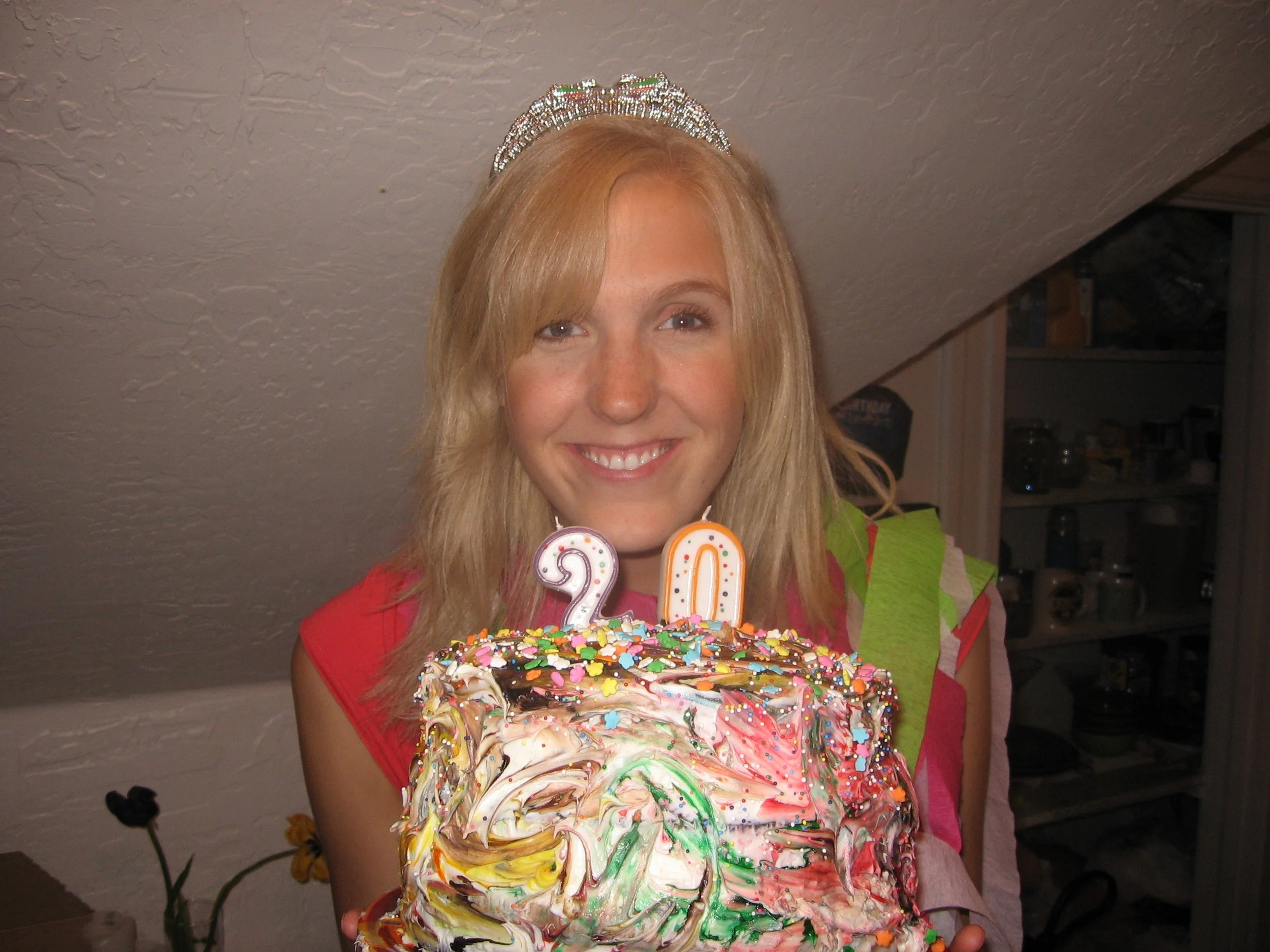 20th birthday cake.