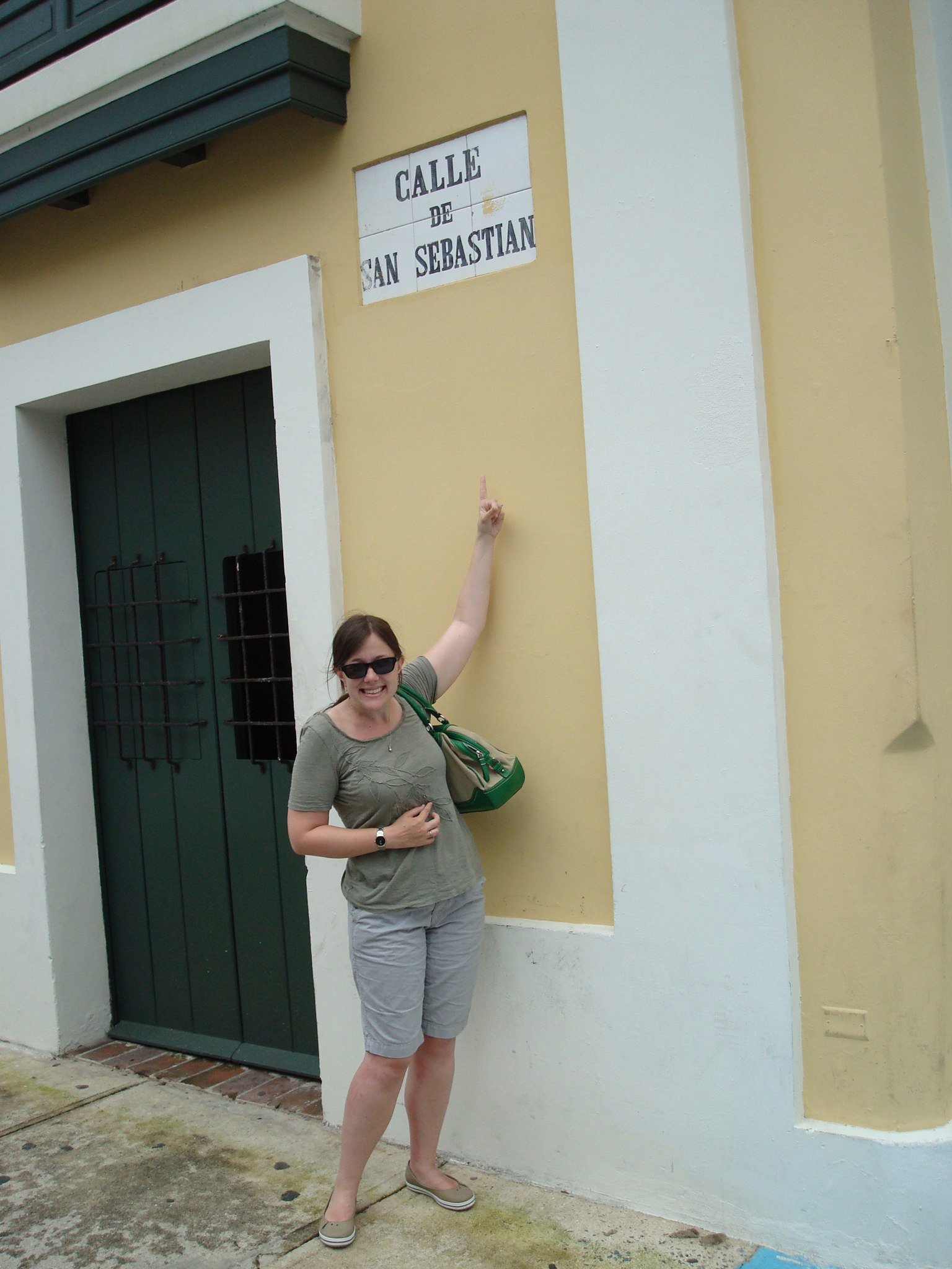 Pretty excited to find Calle de San Sebastian when I first arrived in San Juan, PR (I was living in San Sebastian, Spain at the time!)