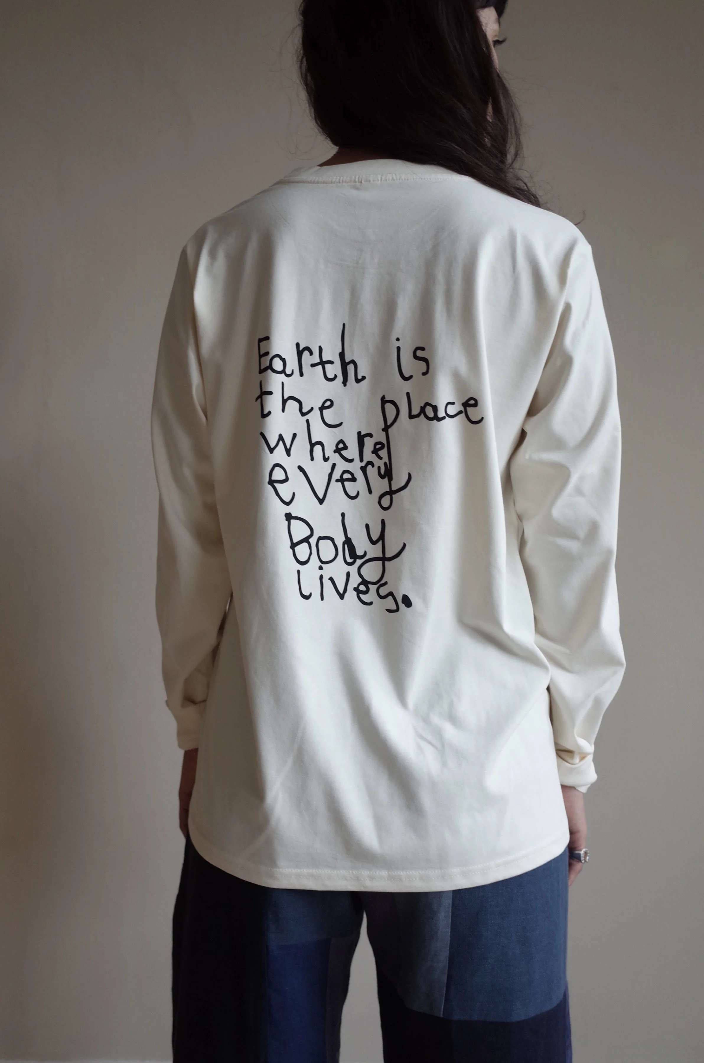 Earth Is The Place - Fundraiser t-shirt for Palestine & Sudan - Pre order