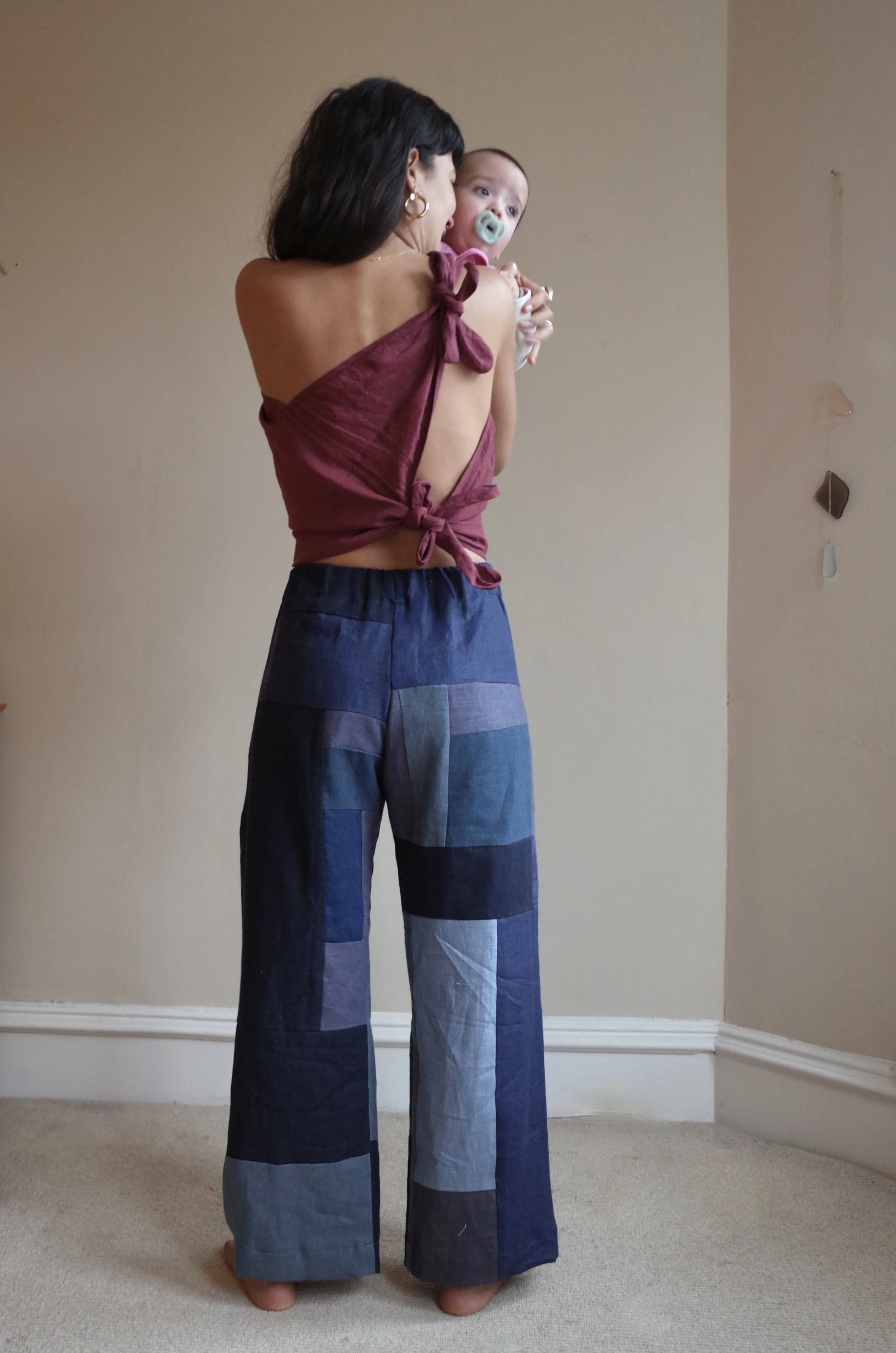 Commission - Patchwork adults trousers