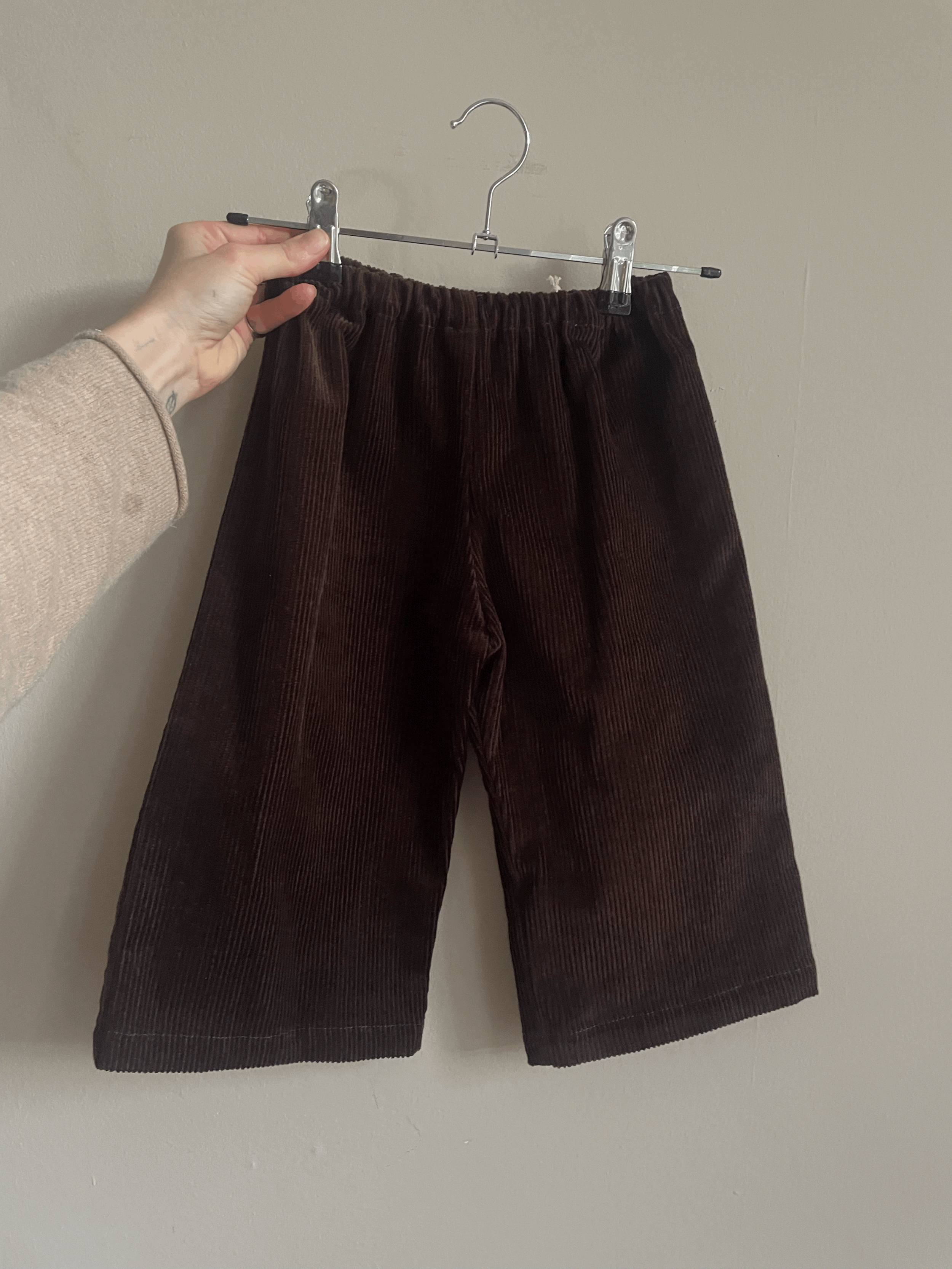 Kids trousers - Brown corduroy