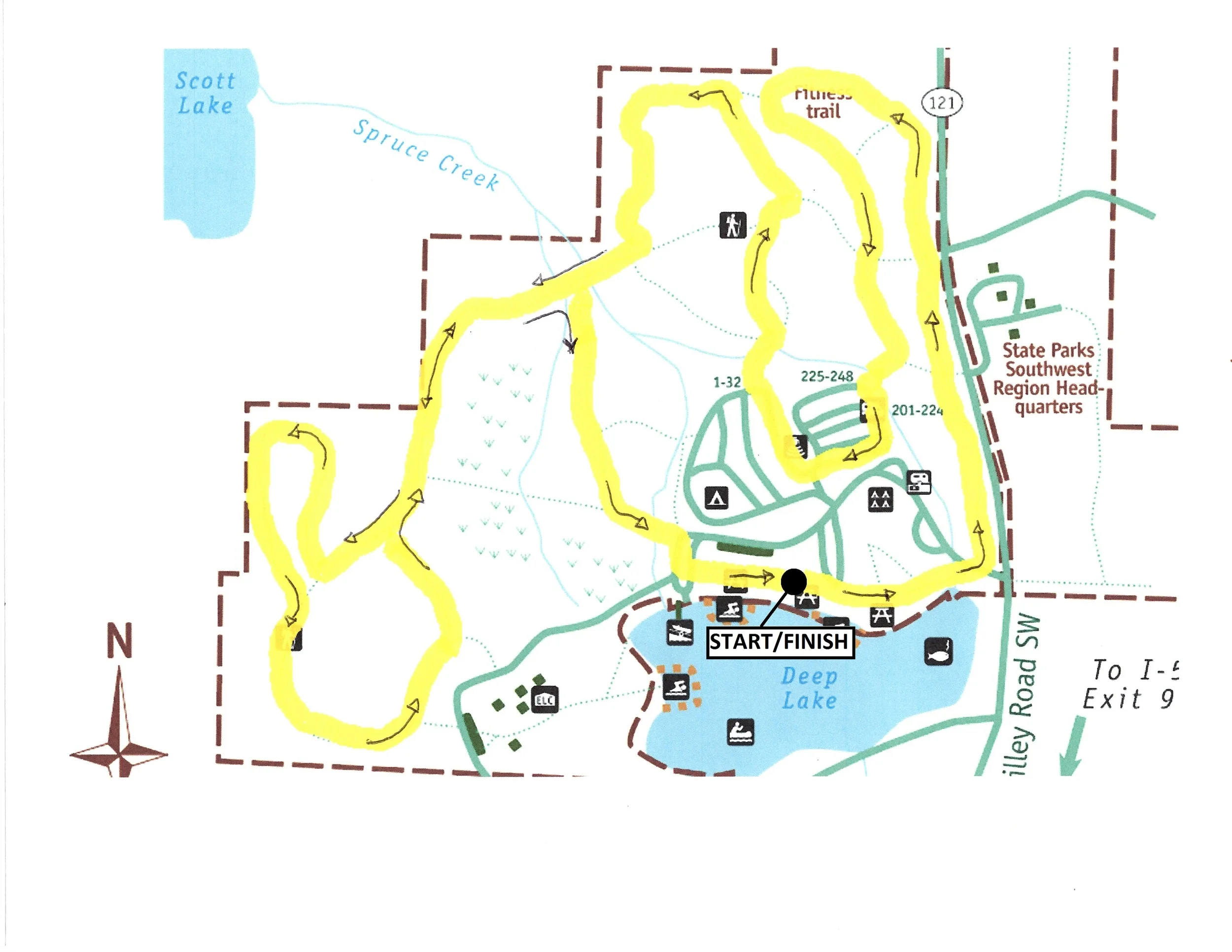 Millersylvania-State-Park-Map with route.jpg