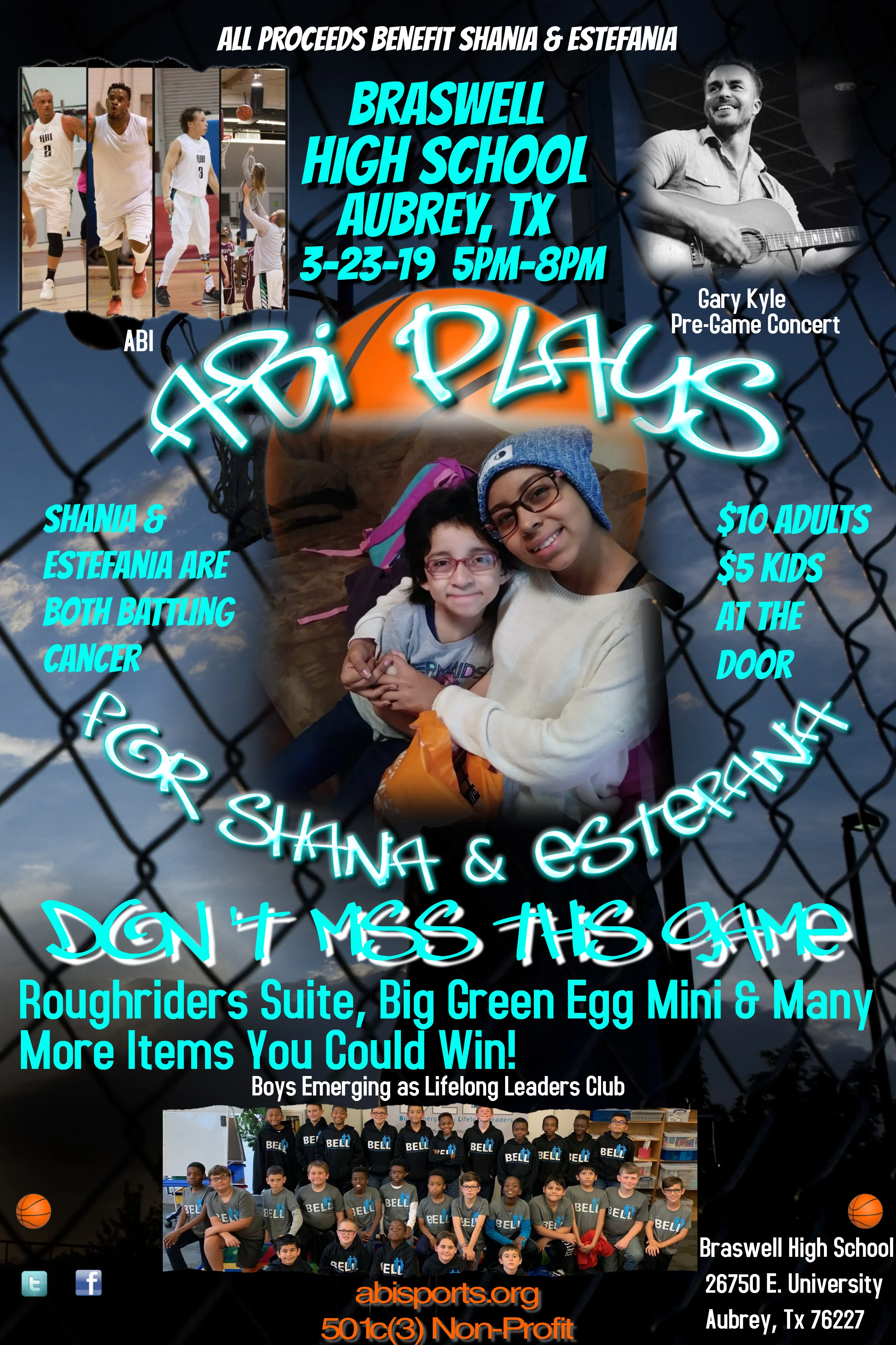 ABI &amp; B.E.L.L Play for Shania and Estefania 