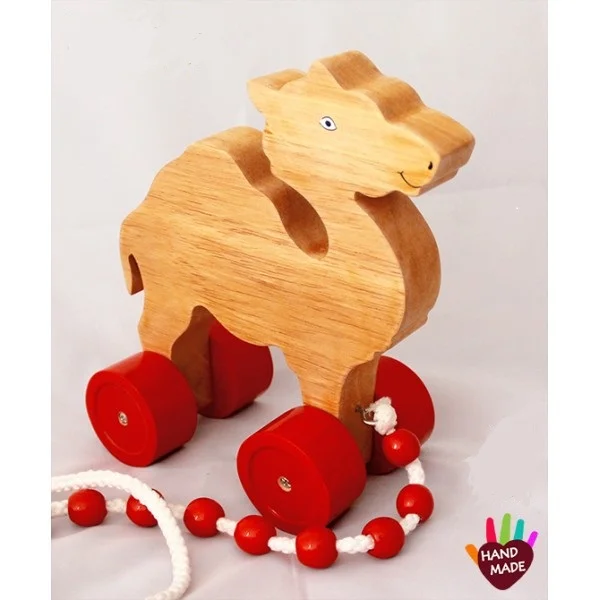 ETB Wooden Camel Pull