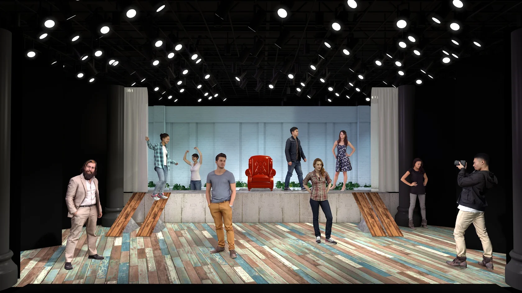 Scenic Design Concept Render