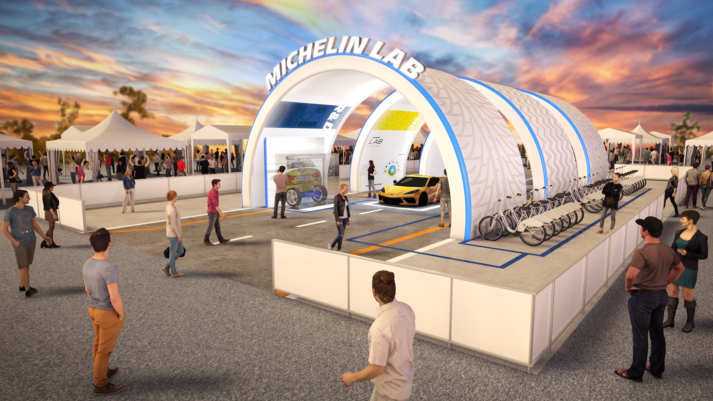 Michelin Lab Concept Sketch