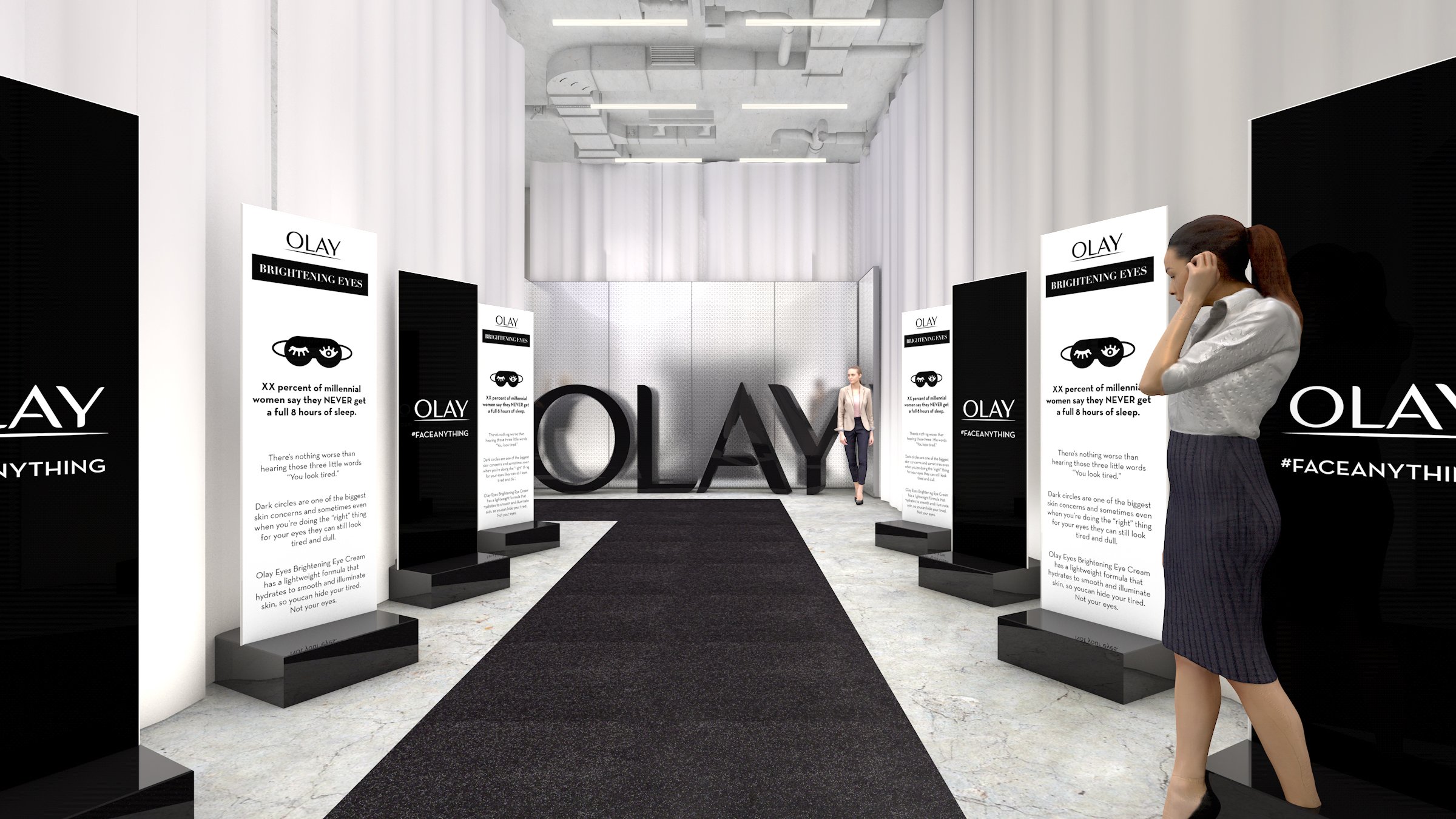 OLAY Face Anything Event