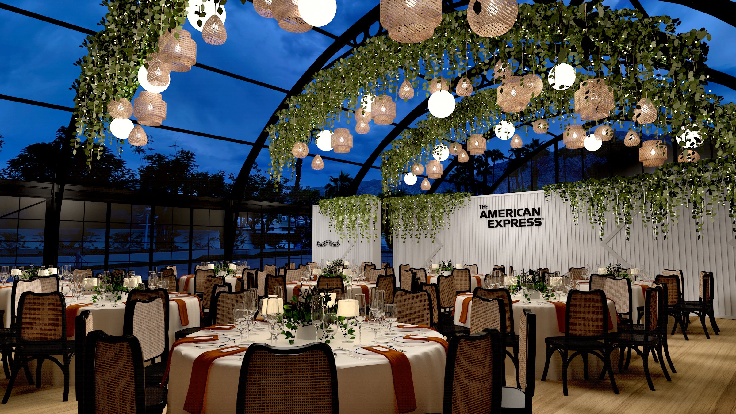 AMEX TAE Event Dinner Space: Palm Springs, CA