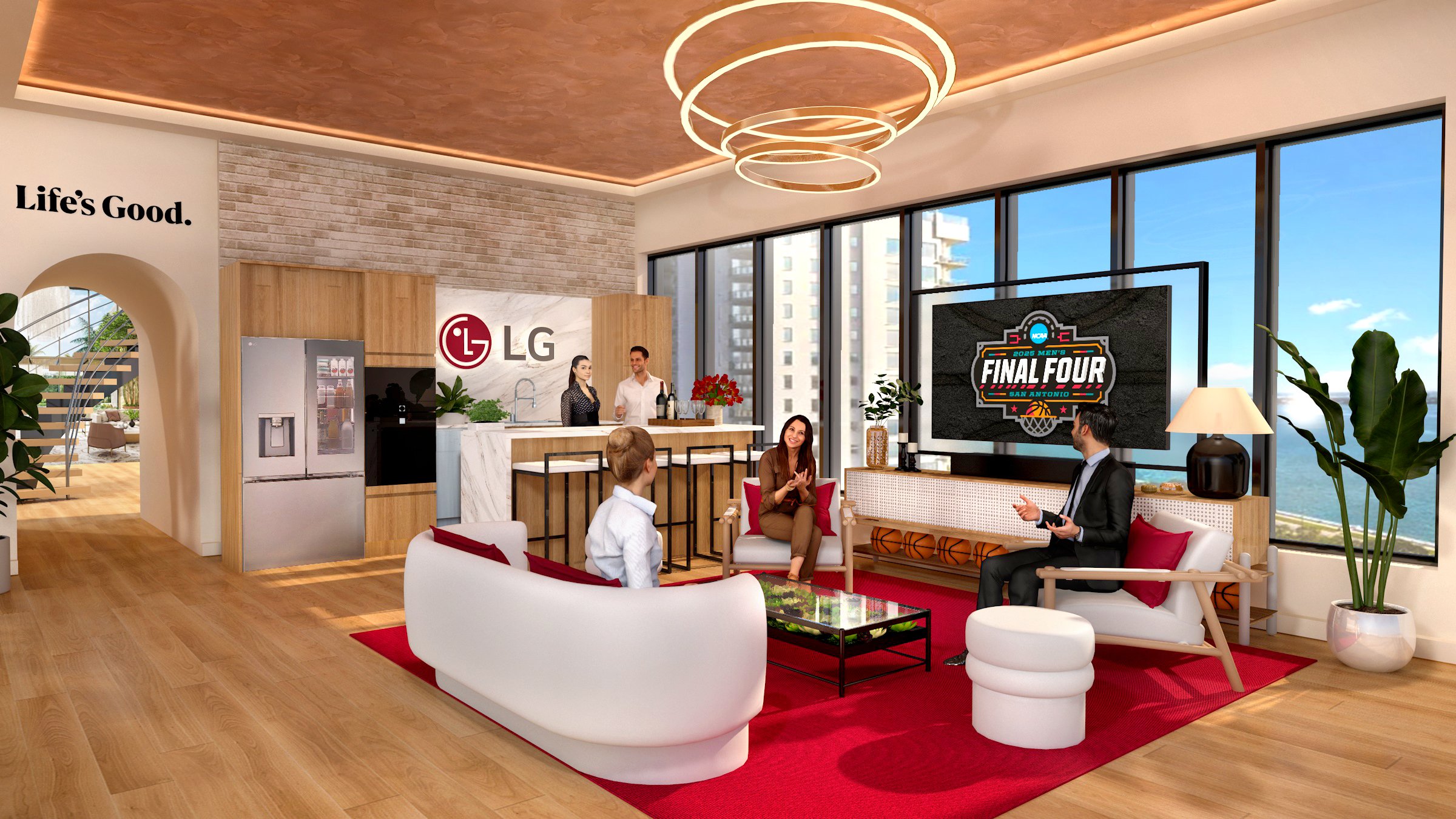 LG Hotel Lobby Concept Sketch
