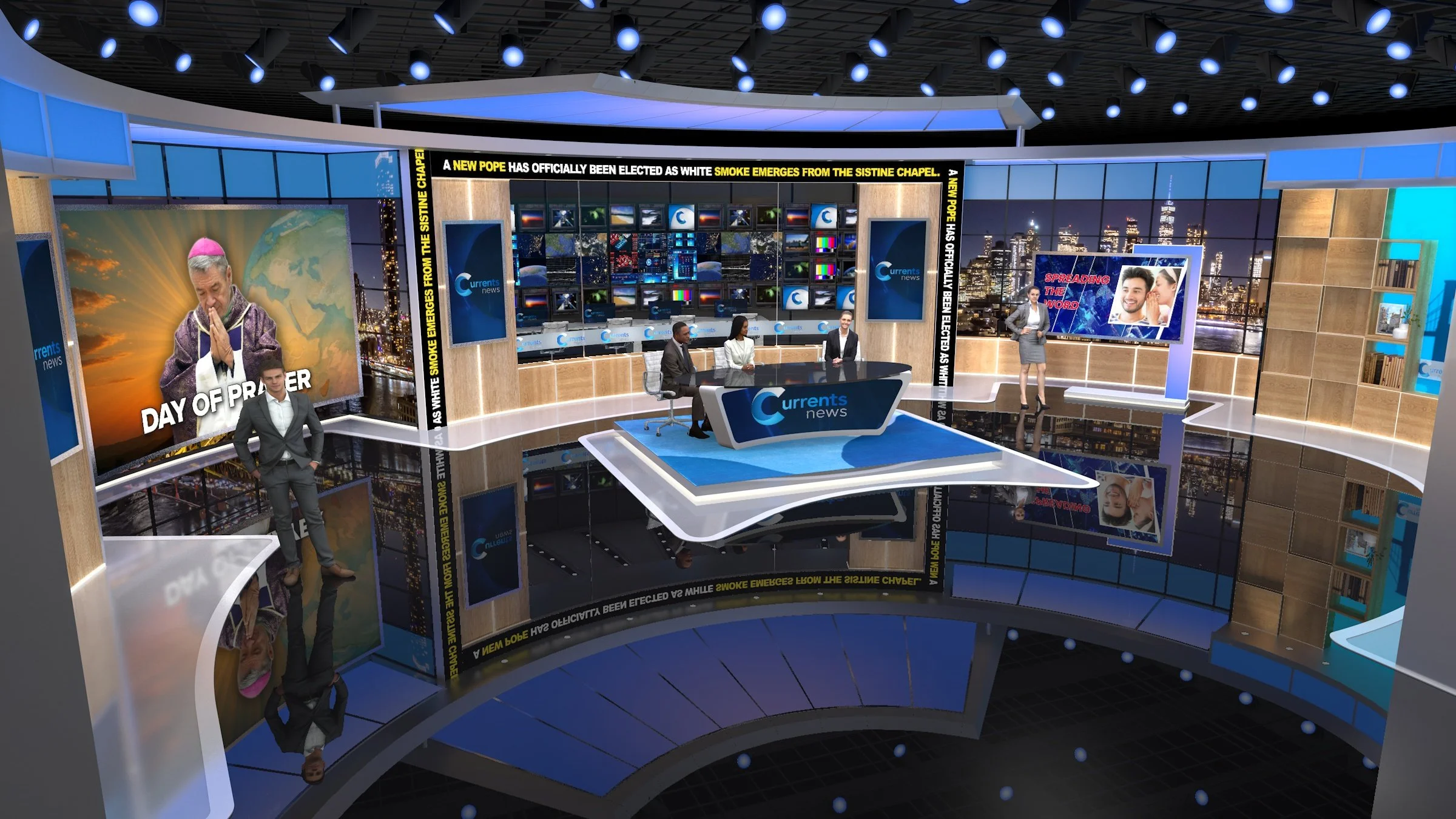 Catholic Network: Unreal Virtual Set 2 of 6