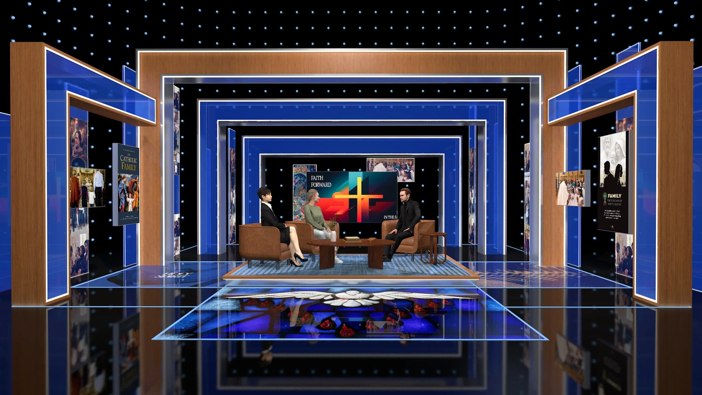 Catholic Network: Unreal Virtual Set 5 of 6