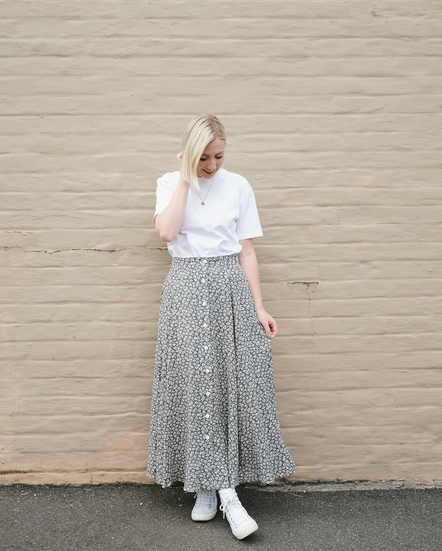 ✨The Clover skirt✨ Pattern available April 28!

I&rsquo;m so excited to finally be sharing the pattern for this dreamy, 90s style skirt with you this weekend!!

A little bit about the Clover pattern&hellip;

+ Two length options to choose from - extr