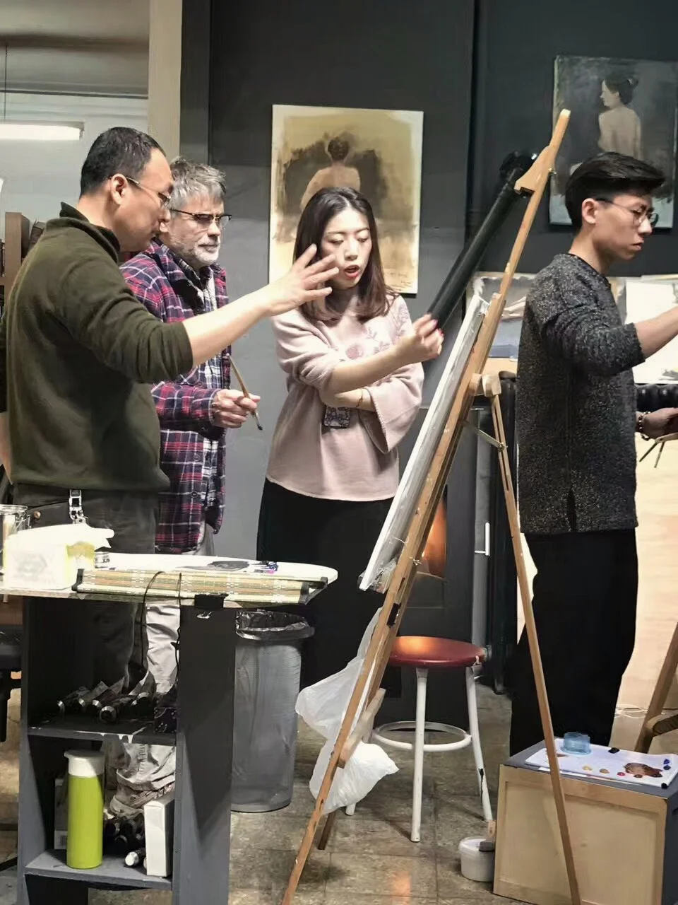 Master workshop with Golucho, Madrid 2017