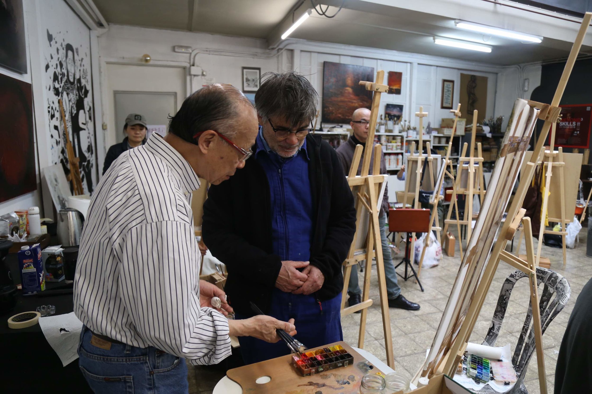 Golucho 2018 Workshop 格鲁仇指导艺术家作画12.jpg